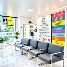 Dental Chair – Banjara Hills Modern dental chair at The Dental Specialists Banjara Hills